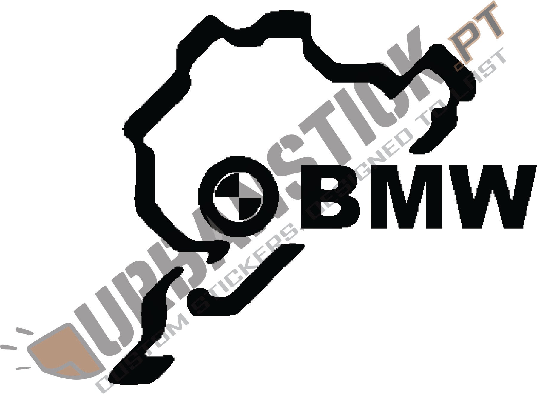 Autocolante "BMW Nurburgring"