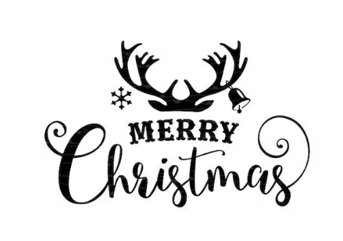 Autocolante "MERRY CHRISTMAS"