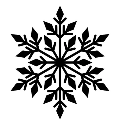 Autocolante "FLOCO DE NEVE"