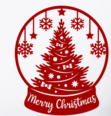 Autocolante "MERRY CHRISTMAS" 4