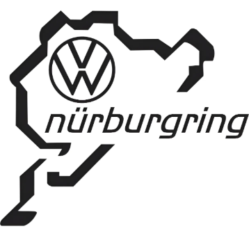 Autocolante "VW Nurburgring"