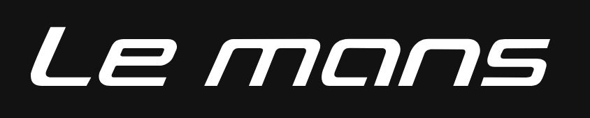 Autocolante "LE MANS"