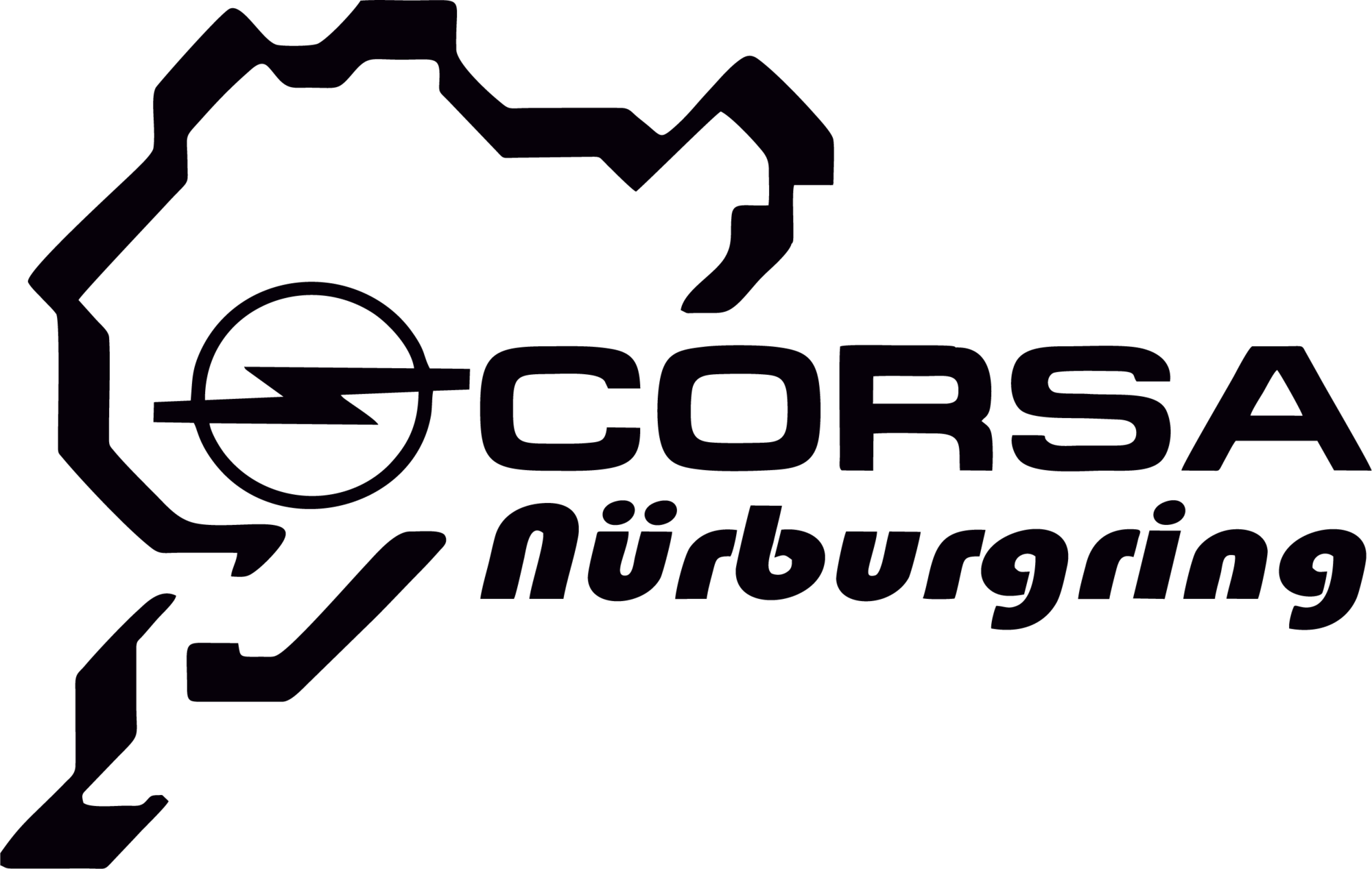 Autocolante "CORSA NURBURGRING"