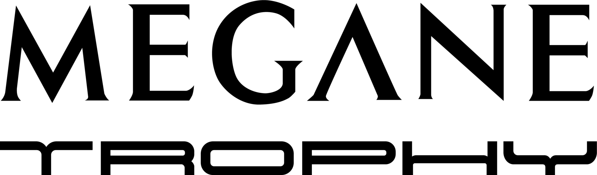 Autocolante "MÉGANE TROPHY"