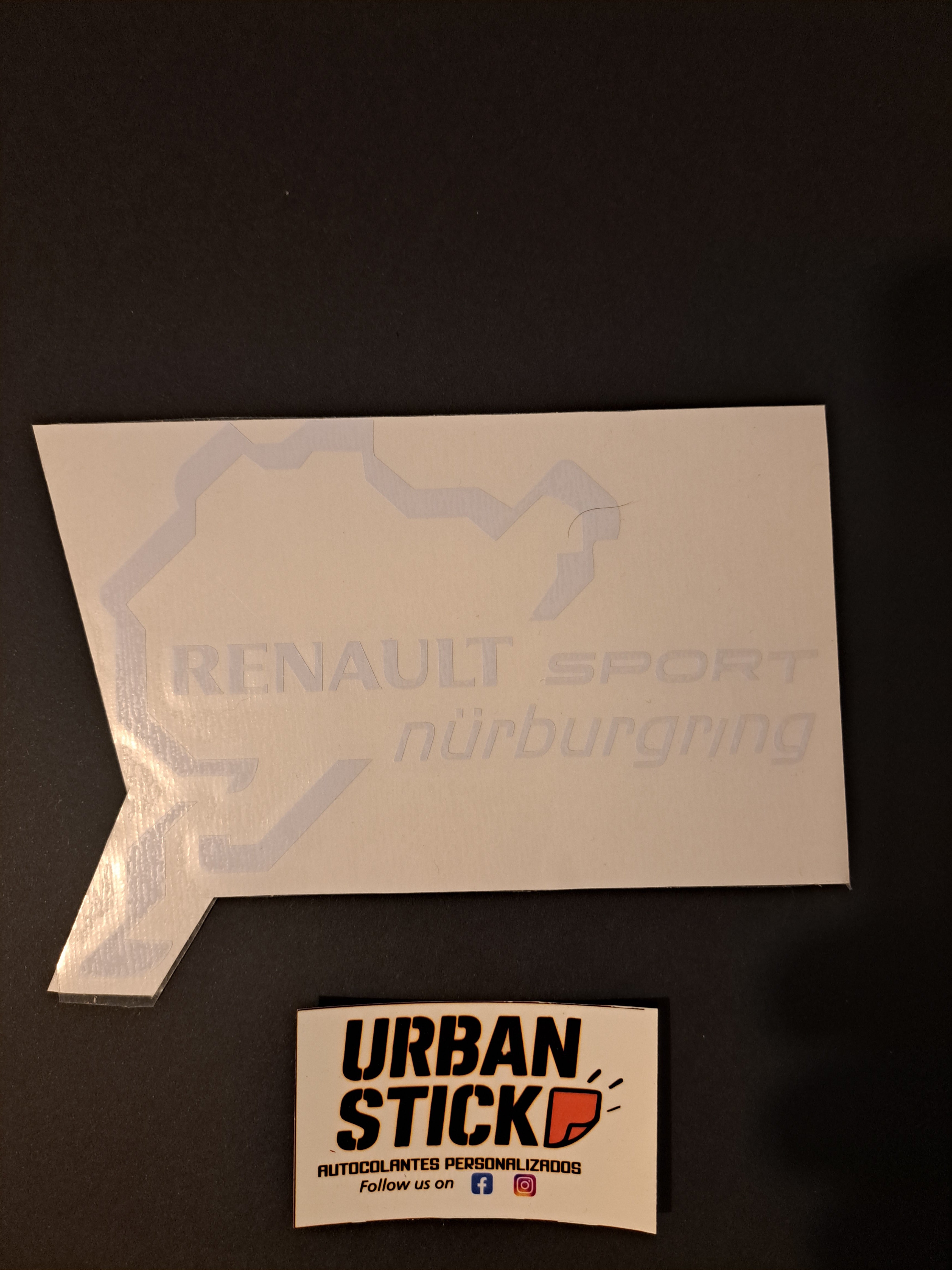 Autocolante "RENAULT SPORT NURBURGRING"
